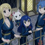 Fairy Tail St: Lucy, Levy, Wendy and Carla