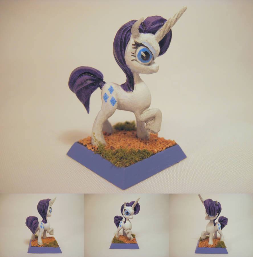 Table-Top Miniature: Rarity by NPCtendo on DeviantArt