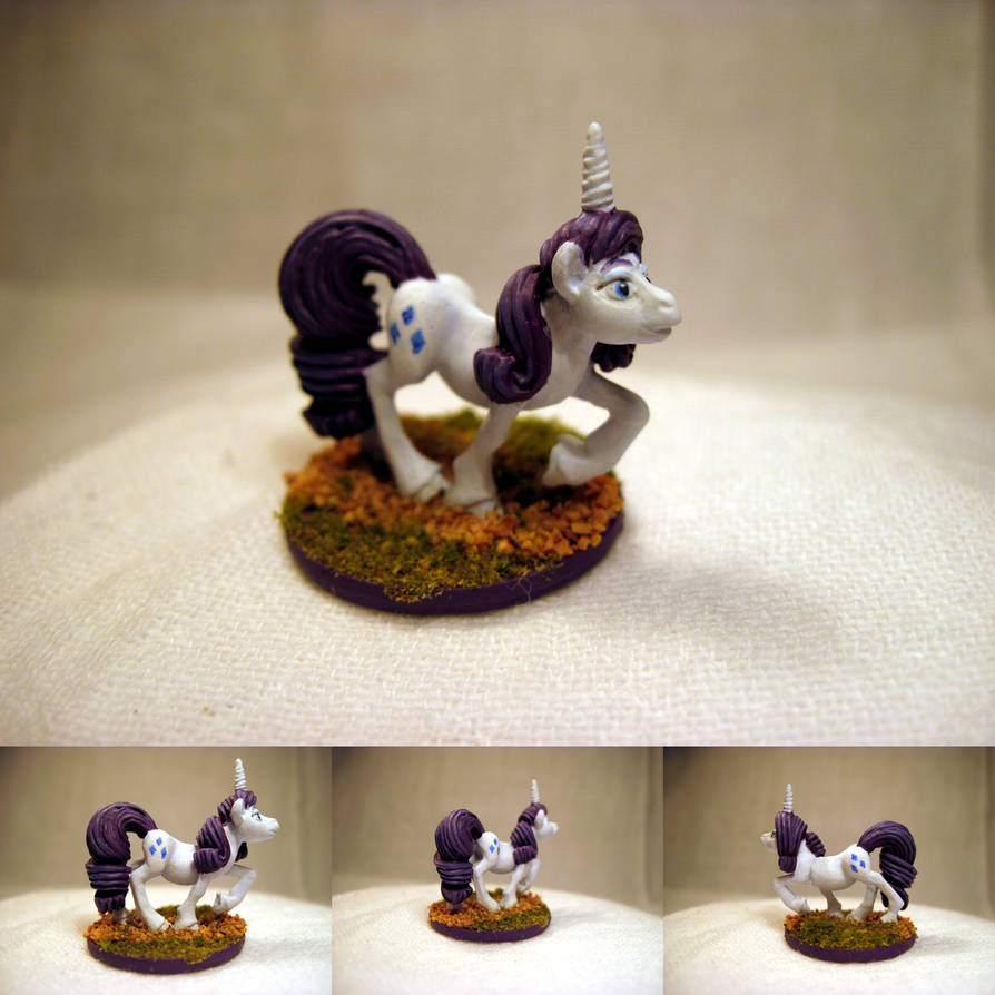 Table-Top Mini: Rarity by NPCtendo on DeviantArt