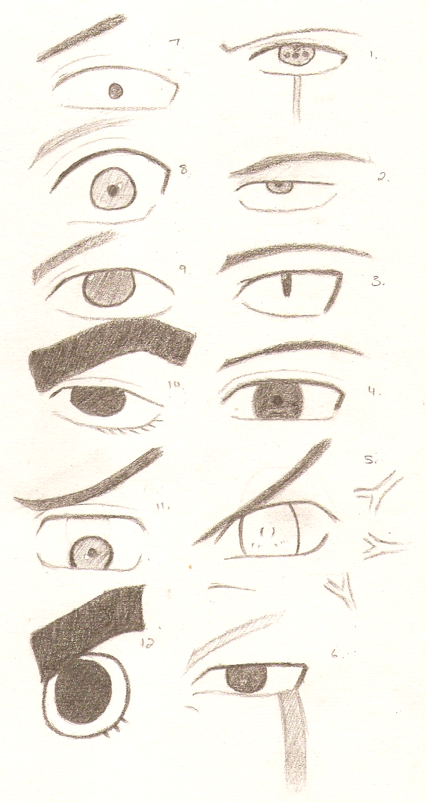 :Male Eyes: