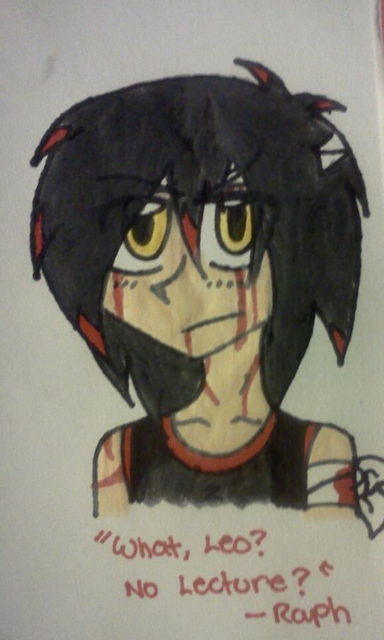 Mystic Raph Injured Raph by xMysticMermaidx on DeviantArt