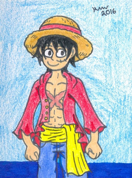 monkey d. luffy- straw hat captain by nectp on... Straw hat Luffy by XxGreenNinjaChickxX on DeviantArt