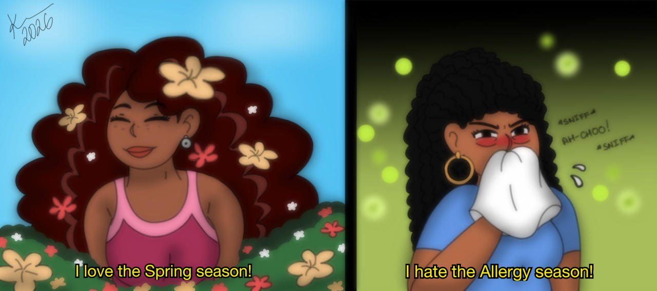 Two types of spring by xMysticMermaidx on DeviantArt