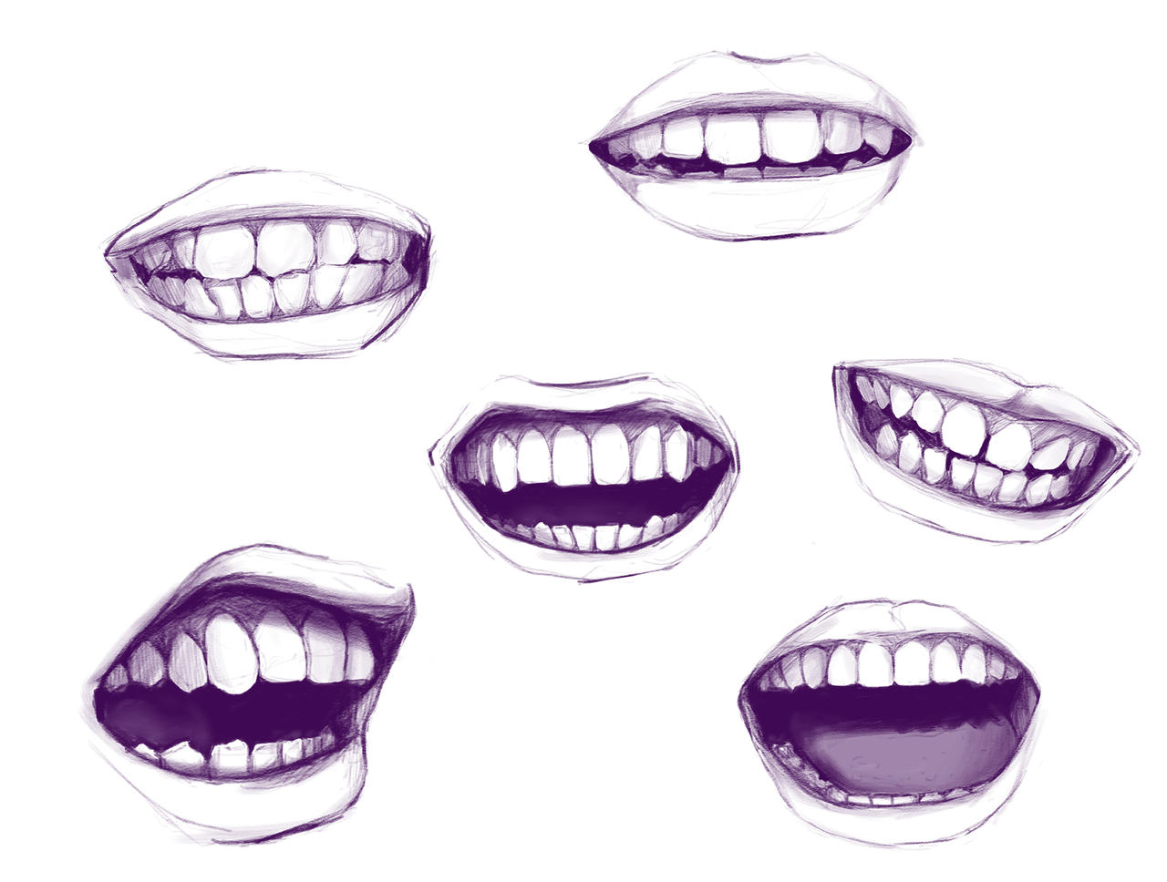 Teeth Study Drawing Teeth Study by AlexandriaEG on DeviantArt