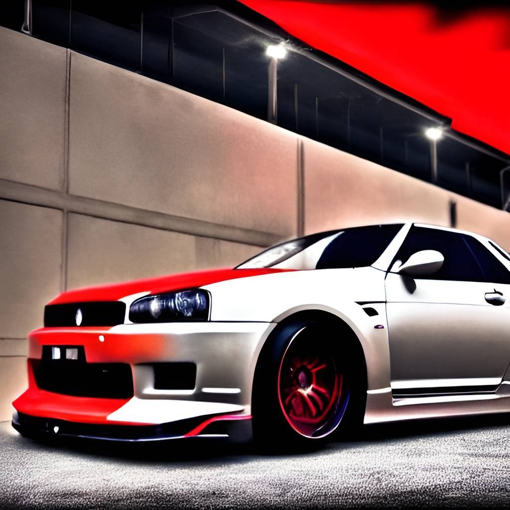 Skyline R36 concept with red accents by RexxyX on DeviantArt