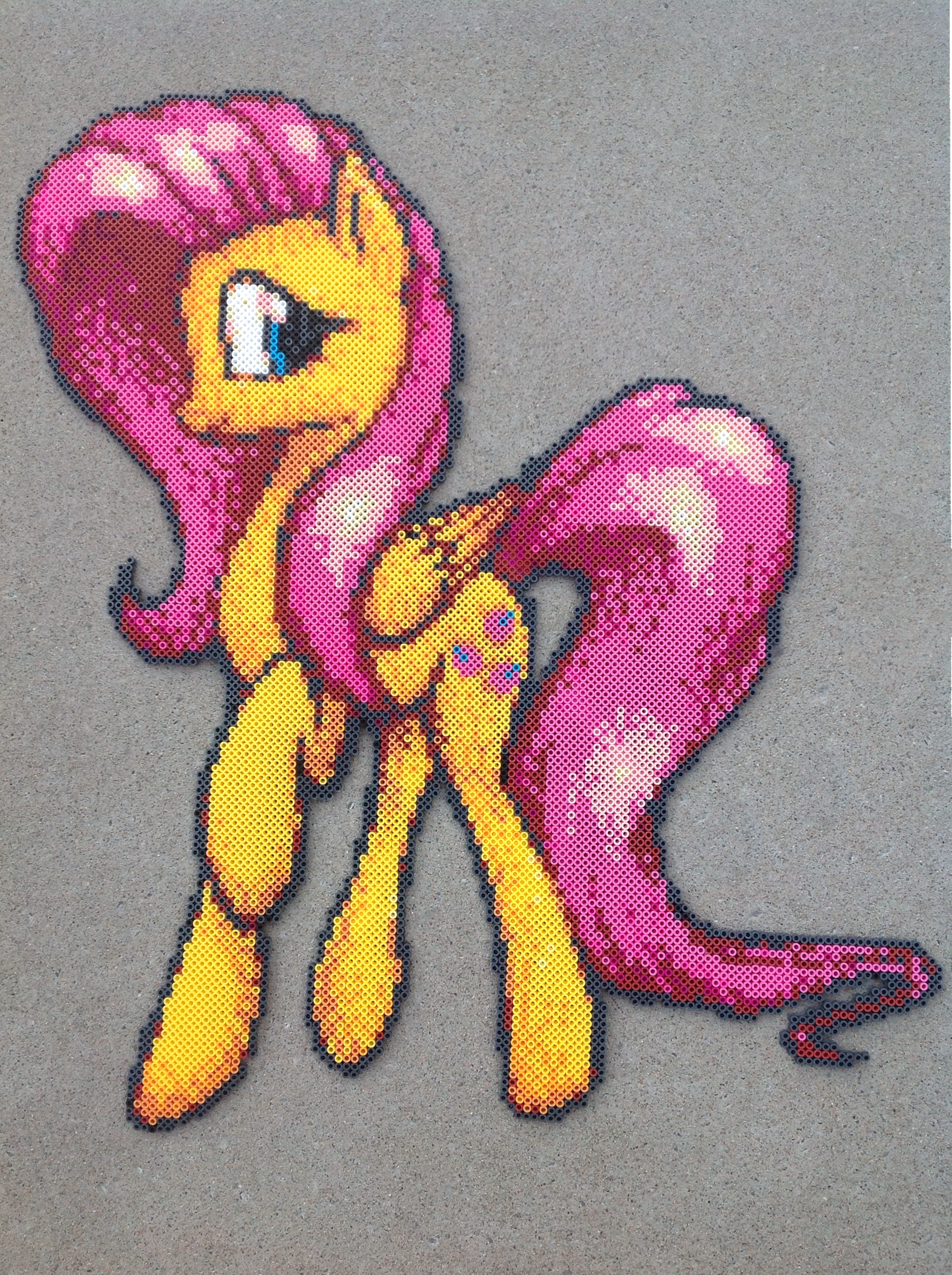 {Perler} Fluttershy is a Natural Beauty