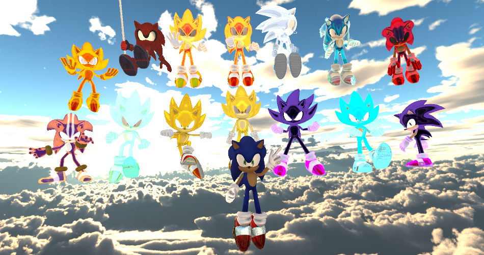 The Final Prodect Of The Sonic And Forms Render Up by Ryker2169-16 on ...
