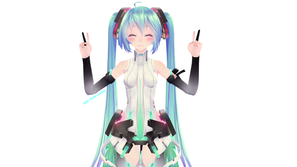 MMD Pose - Kawaii by xXWTF-BasesXx on DeviantArt