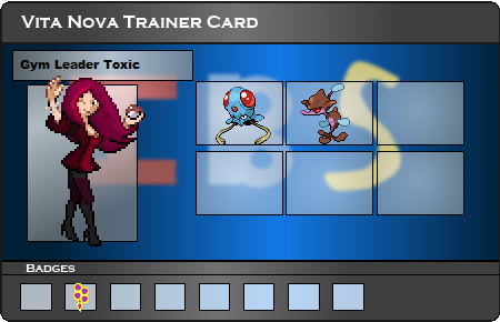 I.B.S Trainer Card - Toxic