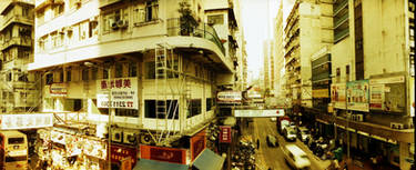 Hong Kong passageways, to the markets