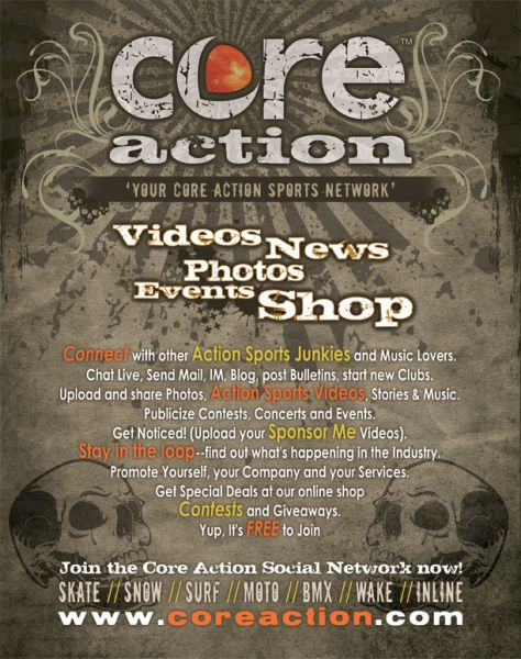 Core Action Magazine Ad