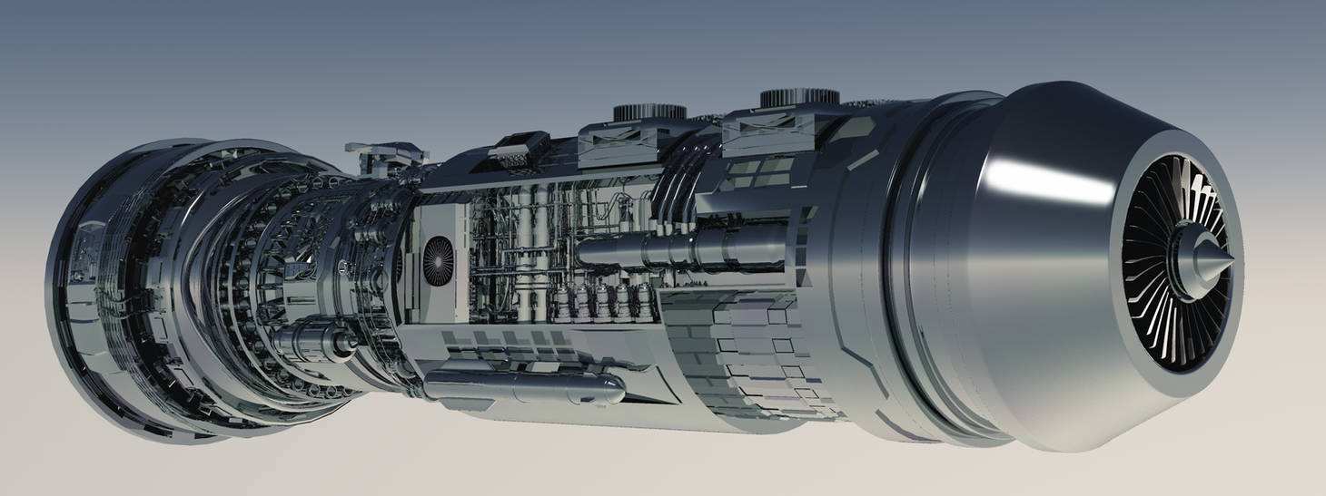 Concept Pod Racing Engine by ImpulseFire911 on DeviantArt