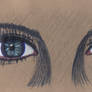 eyes with colour