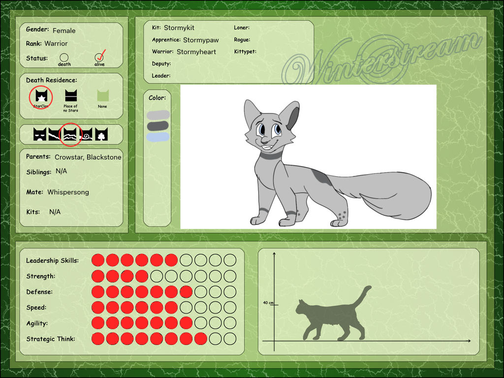 Warrior Cats Sheet II By Winterstream On DeviantArt warrior-cats-sheet-ii-by-winterstream-on-deviantart