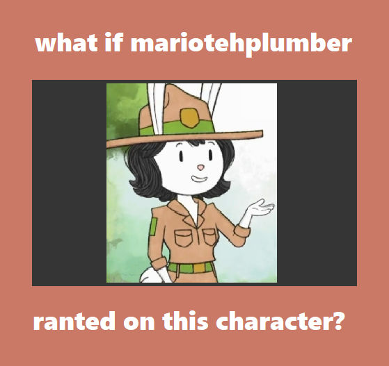 Mariotehplumber Rants On Ranger Rabbit by cheezitgangsta564 on DeviantArt