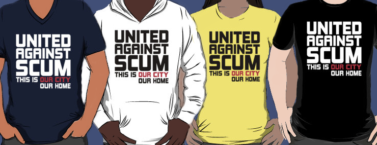 United Against Scum - Shirts