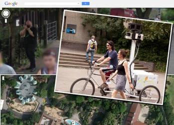 Caught on Google Street View: Odd Tricycle Thingy