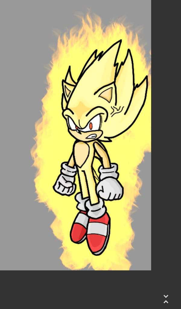 Super Sonic Raged by RamboHedgehog on DeviantArt