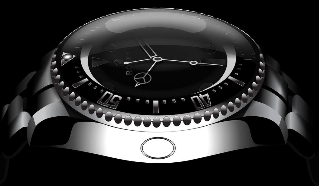 Simple Rolex Vector Rolex vector illustration by artvisionist on DeviantArt