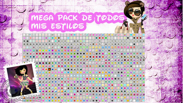 mega pack de todos mis estilos