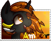 [MLP] Amber (stamp) by AmberPone