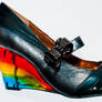 These Here Are My Rainbow Shoes