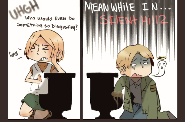 Silent Hill: the difference between man and woman