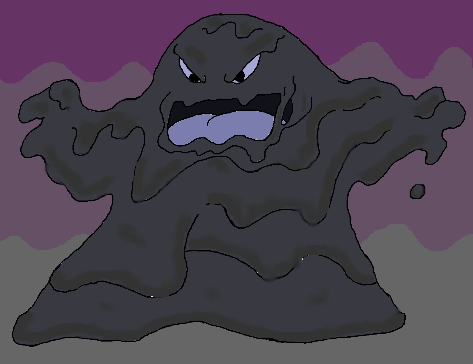 sludge monster by Kairu-Hakubi on DeviantArt