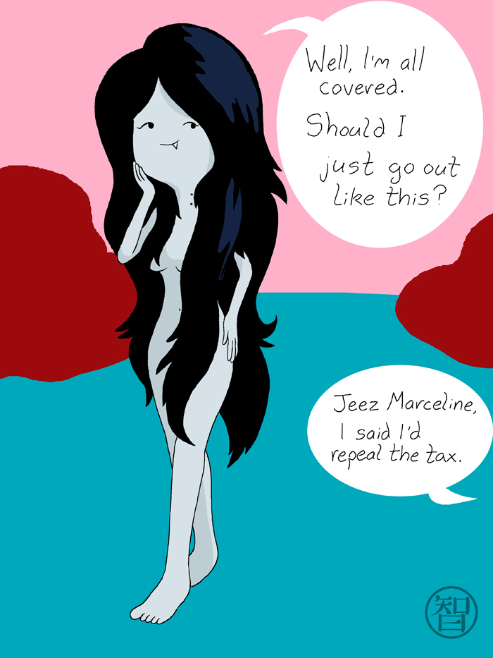 Marceline doin' the Godiva