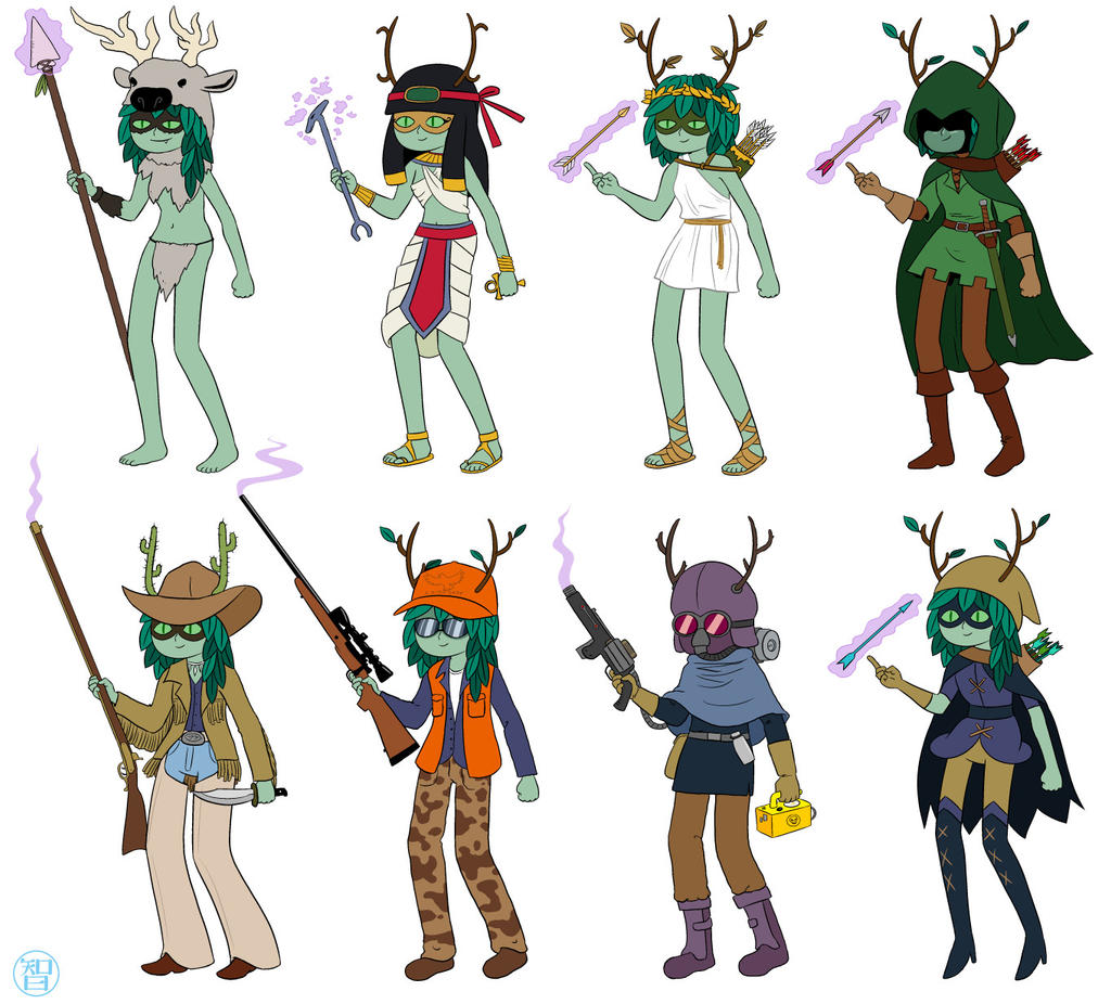 Huntress Times by Kairu-Hakubi