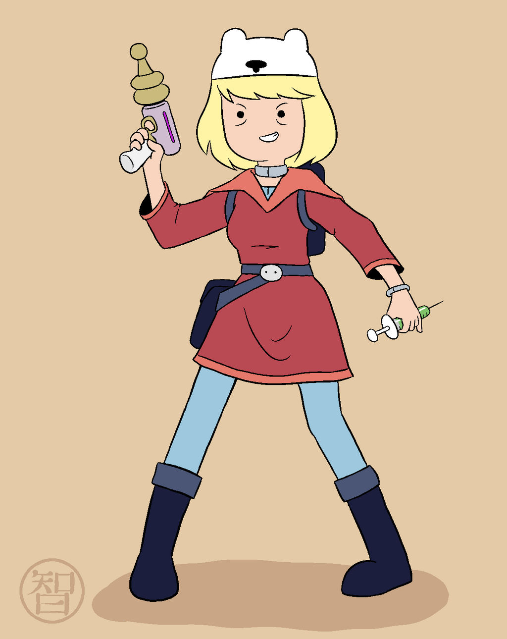 Battle-ready Minerva by Kairu-Hakubi