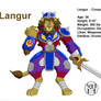 Langur character page