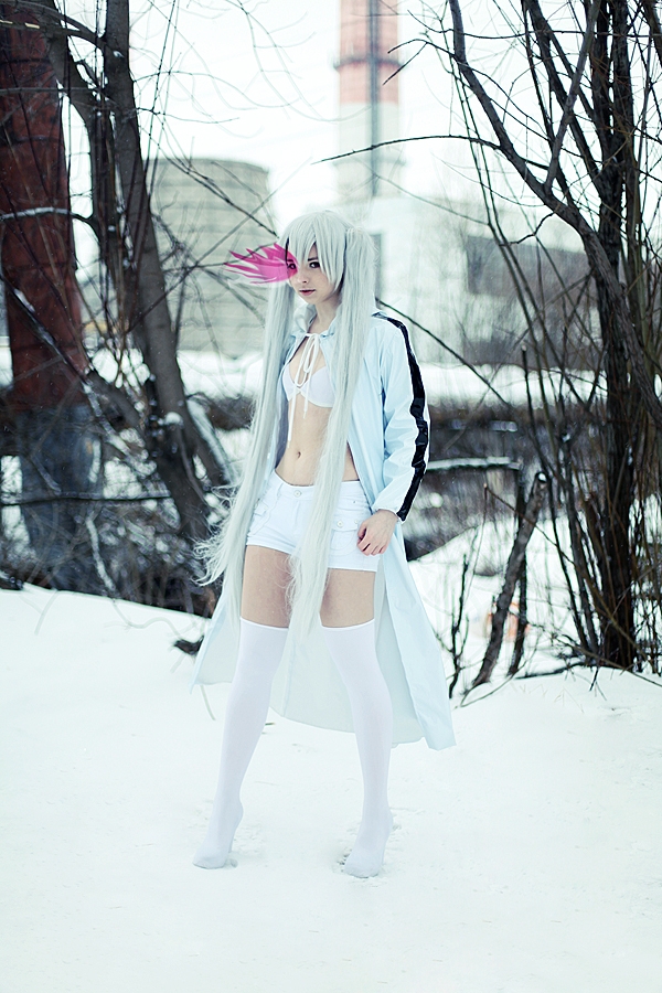 White Rock Shooter cosplay