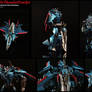 Custom Transformers Prime Warrior Thundercracker