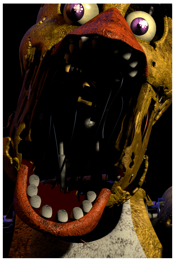 Withered Chica (UCN icon) by migbuni on DeviantArt