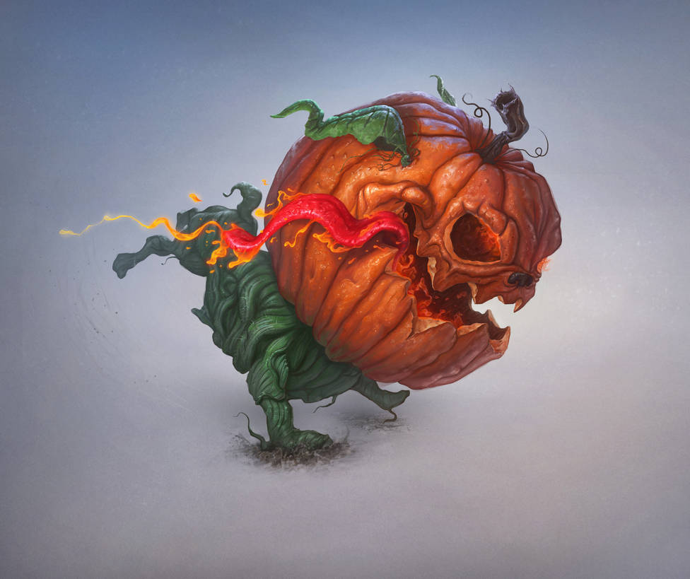 Pumpkin-dog by AlexeyZaporozhets