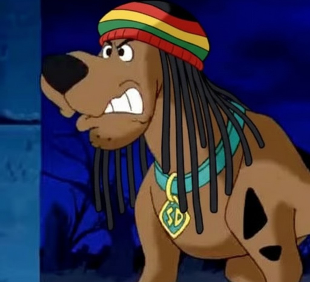 Angry Jamaican Scooby-Doo