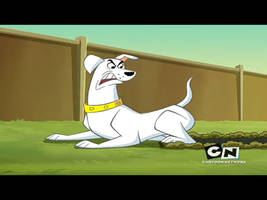 Angry Krypto the Superdog