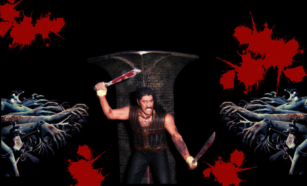 Machete Vs. The Zombie Horde