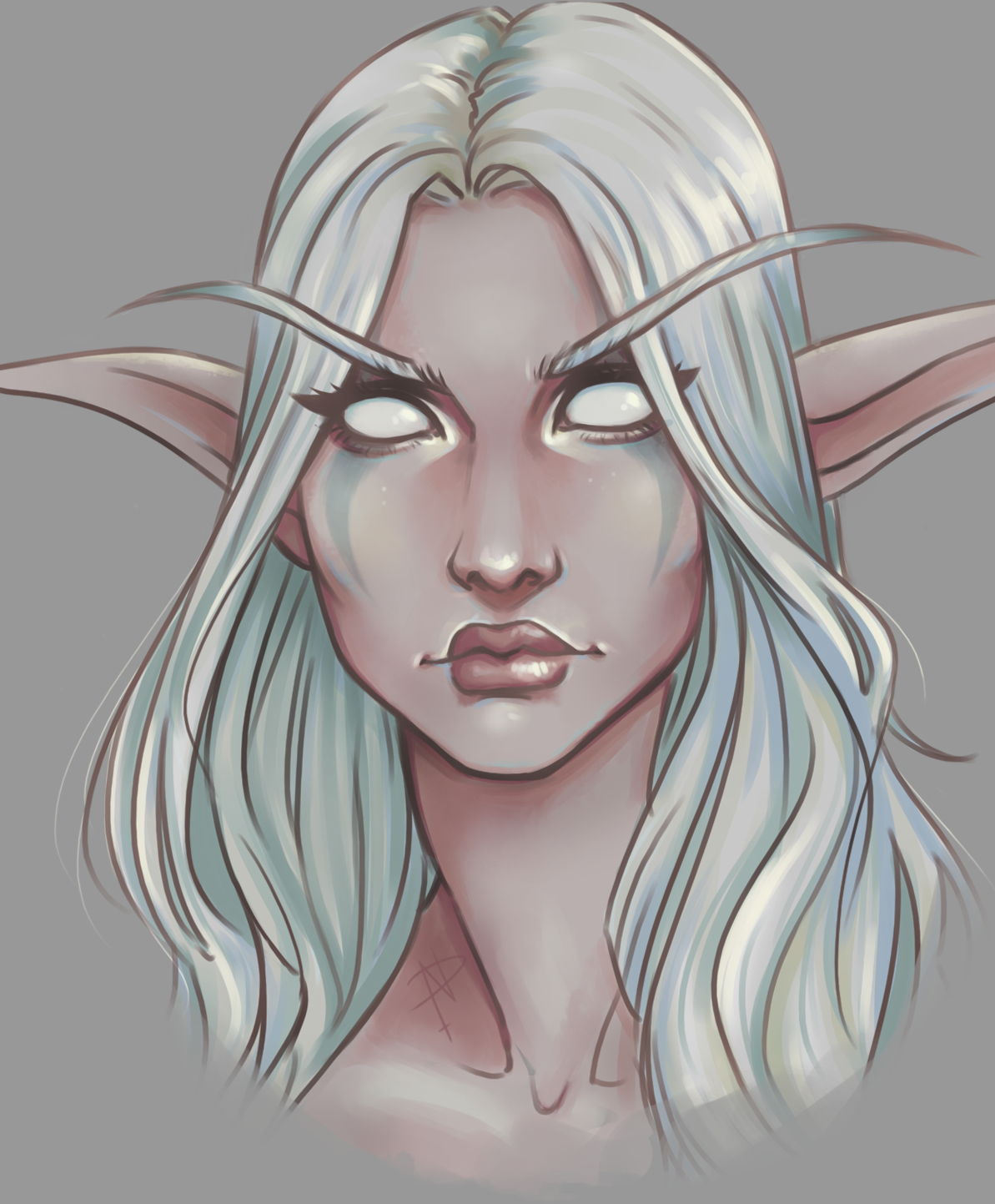 Night Elf Sketch By Stankybee On Deviantart