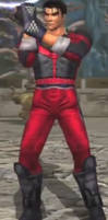 Jin Kazama Tekken Tag Tournament 1 Red Casual
