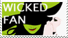 Wicked Fan Stamp