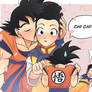 Goku and Chi Chi