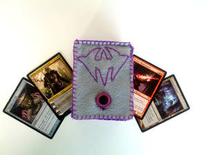 Magic the Gathering Dark Ascension Felt Deck Box