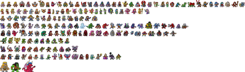 Mini MOTU sprites