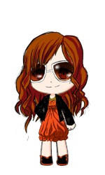 Orange Dress - OZ Avi Outfit