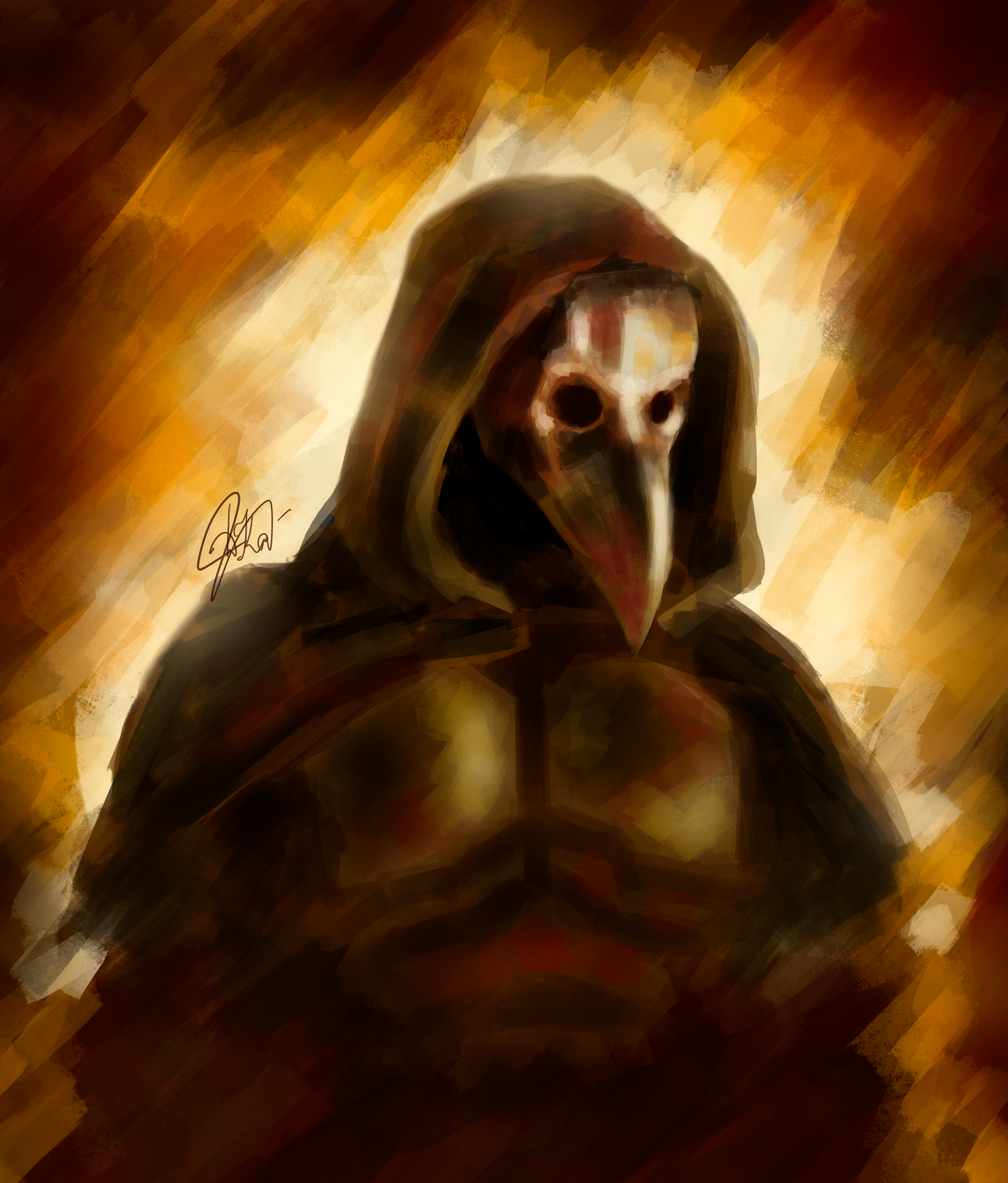 Scp 049 Plague Doctor by ShylaArtz on DeviantArt