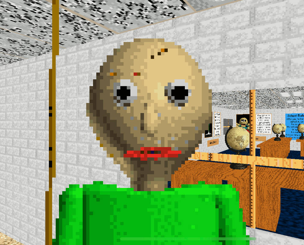 Baldi Rage Mode Angry Baldi 384 by LS608-Germany533 on DeviantArt