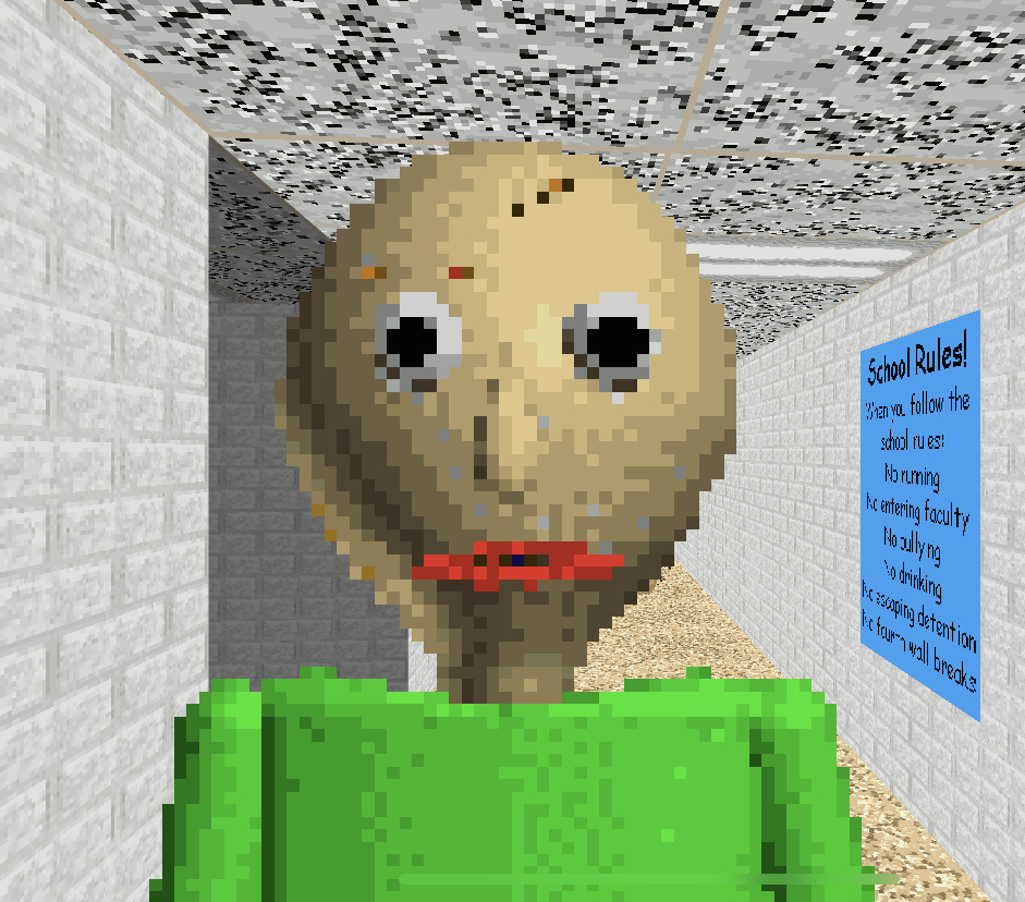 Baldi Rage Mode Angry Baldi 633 by LS608-Germany533 on DeviantArt