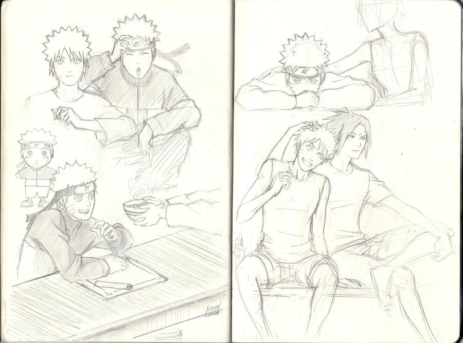 Uzumaki Naruto - Sketches I